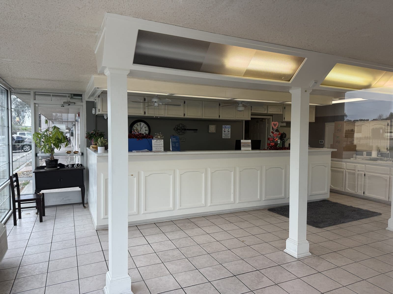 On-site leasing and management office
