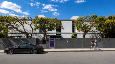 Front facade on Pacific Ave