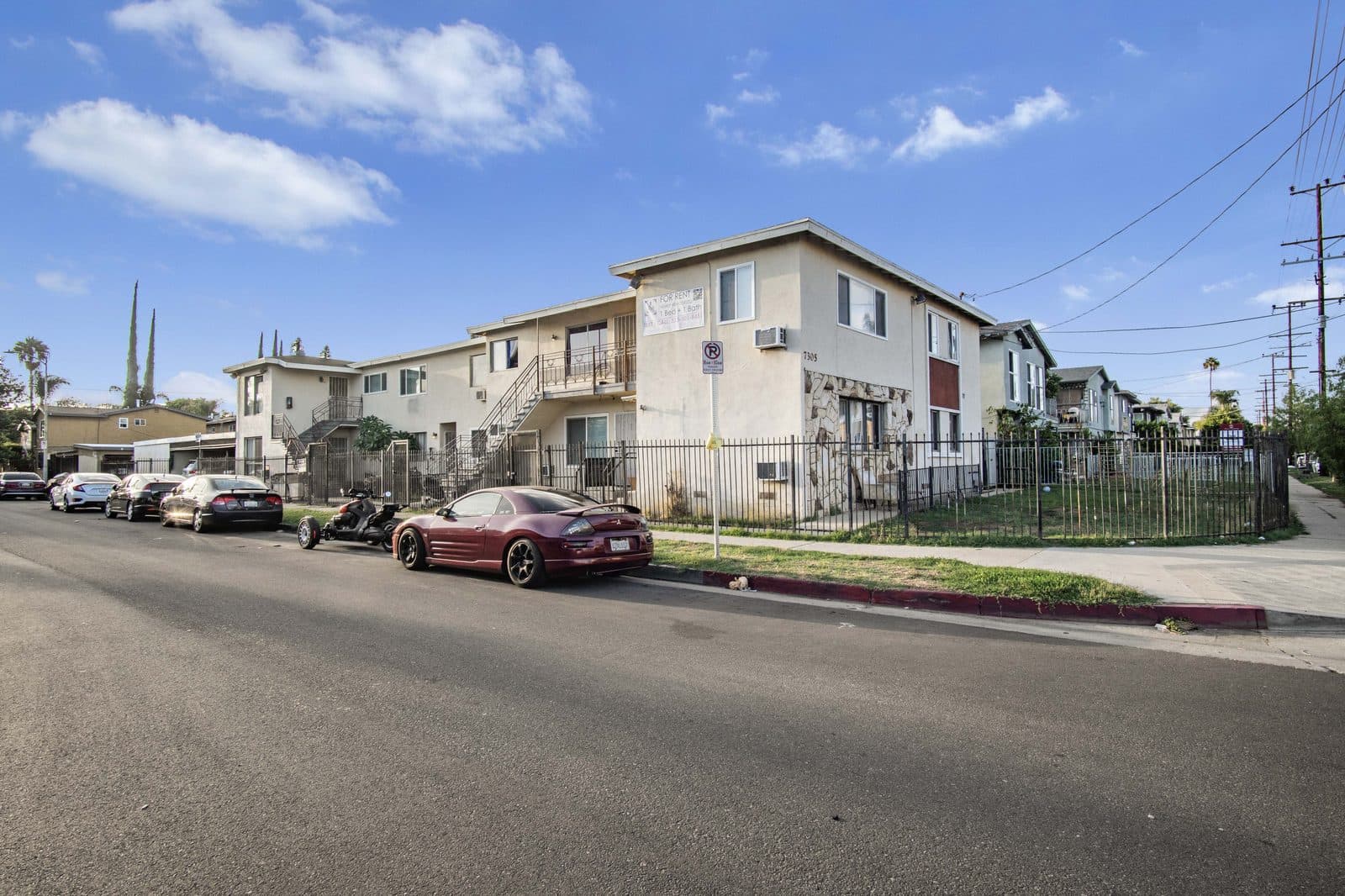 Street elevation on Variel Ave